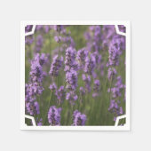 Lavender-veld Servetten (Voorkant)