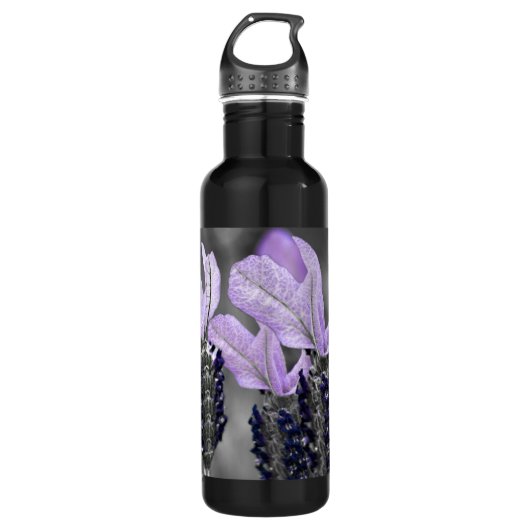 Lavender-veld Waterfles (Voorkant)