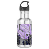 Lavender-veld Waterfles (Voorkant)
