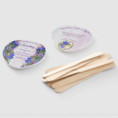 Lavender - Violet Flower Bouquets Handwaaier (Niet-gemonteerd)