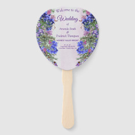 Lavender - Violet Flower Bouquets Handwaaier