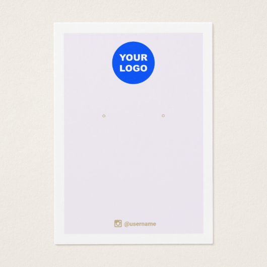 Lavender voegt Logo toe met sociale media voor bee Visitekaartje (Voorkant)