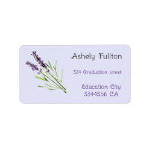  lavender voor AFSTUDEREN