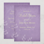 Lavender  Vrijgezellenfeest Kaart (Voorkant / Achterkant)