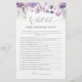 Lavender Wat zei de groep over vrijgezellenfeest g (Voorkant)