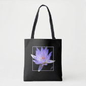 Lavender Water Lily Tote Bag (Voorkant)