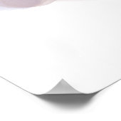 Lavender Watercolor Abstract Welcome Poster (Hoek)