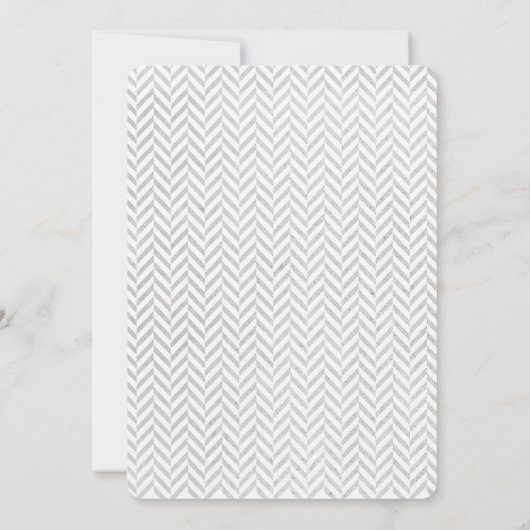 Lavender Waterverf Heart Verloving Uitnodiging (Achterkant)