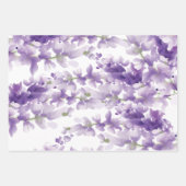 Lavender Waterverf Wedding Inpakpapier Vel (Voorkant 3)
