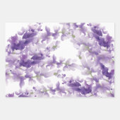 Lavender Waterverf Wedding Inpakpapier Vel (Voorkant 2)
