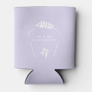 Lavender Wedding Mr. en mevrouw Koelbox Blikjeskoeler