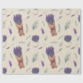 Lavender Wedding, Vrijgezellenfeest, Gift Wrap Cadeaupapier (Vlak)