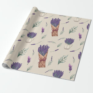 Lavender Wedding, Vrijgezellenfeest, Gift Wrap Cadeaupapier