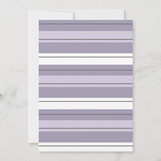 Lavender Whimsical Gender Neutral Baby shower Kaart (Achterkant)