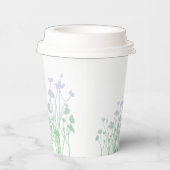 Lavender Wildflower Papieren Bekers (Rechts)