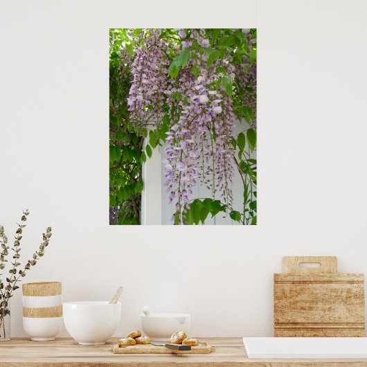 Lavender Wisteria ~ print (Keuken)