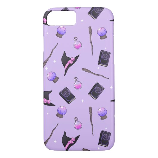 Lavender Witchy iPhone Case (Achterkant)