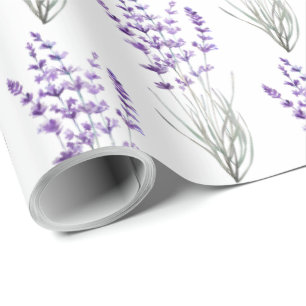 Lavender Wrapping Paper Cadeaupapier