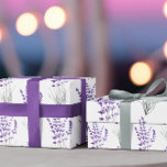 Lavender Wrapping Paper Sheets<br><div class="desc">Lavender is ongelofelijk genezend en dit mooie omslagpapier zou prachtig koppelen aan een idee van je gave, sympathie cadeau, een goed cadeau of een andere speciale gelegenheid!</div>