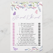 Lavender zei dat ze zei dat ze dacht wie het spell (Voorkant)