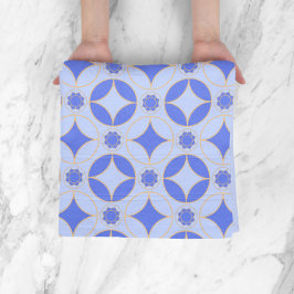 lavenderblauw - klassiek Deco-patroon Bad Handdoek