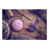 Lavenderbloem Foto Afdruk (Voorkant)