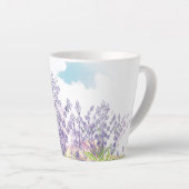 Lavenderbloem Latte Mok (Rechterhoek)