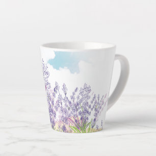 Lavenderbloem Latte Mok