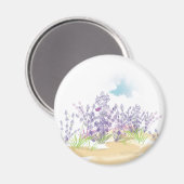 Lavenderbloem Magneet (Voorkant / Achterkant)