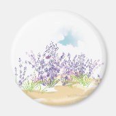 Lavenderbloem Magneet (Voorkant)