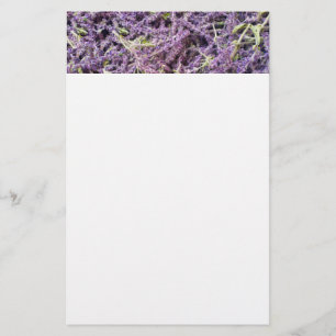 Lavenderbloem patroon briefpapier