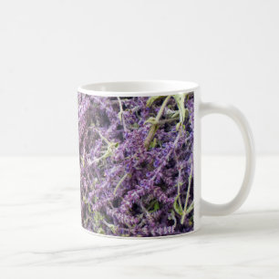 Lavenderbloem patroon koffiemok