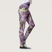 Lavenderbloem patroon leggings (Rechts)