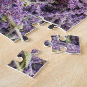 Lavenderbloem patroon legpuzzel (Zijkant)