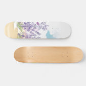 Lavenderbloem Persoonlijk Skateboard (Horizontaal)