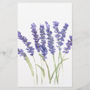 Lavenderbloemen Briefpapier