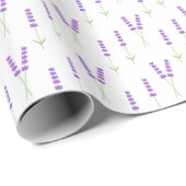 Lavenderbloemen Cadeaupapier (Rol Hoek)