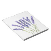 Lavenderbloemen Notitieblok (Schuin)