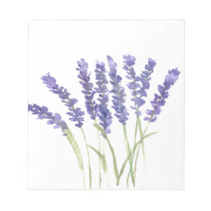 Lavenderbloemen Notitieblok