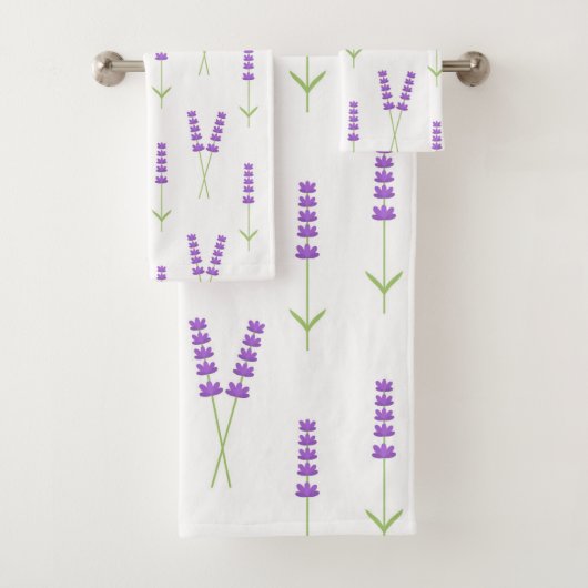 Lavenderbloemen Zwellensstel Bad Handdoek (Insitu)