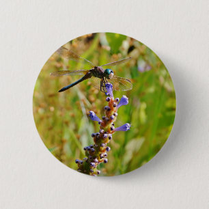 Lavenderbloemlibrie Ronde Button 5,7 Cm
