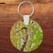 Lavenderbloemlibrie Sleutelhanger (Voorkant)