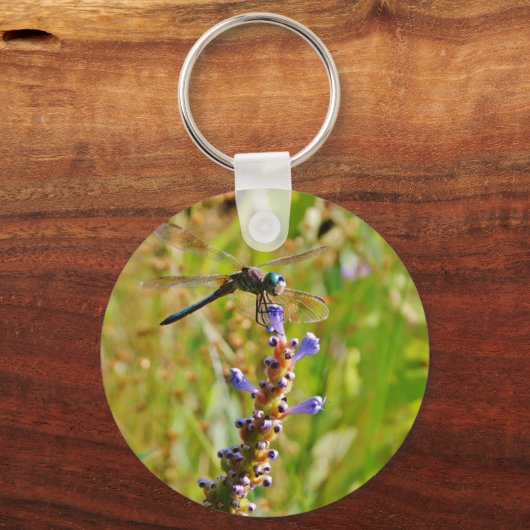 Lavenderbloemlibrie Sleutelhanger (Voorkant)