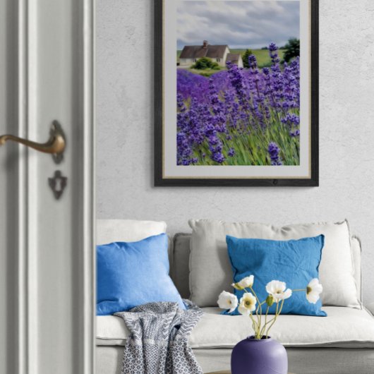 Lavenderdromen Canvas Afdruk