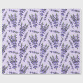 Lavenderpatroon Cadeaupapier (Vlak)