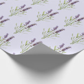 lavenderpatroon cadeaupapier (Hoek)