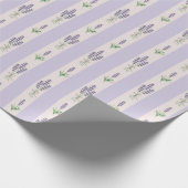 Lavenderpatroon Cadeaupapier (Hoek)