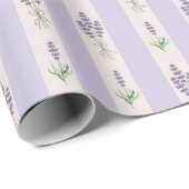 Lavenderpatroon Cadeaupapier (Rol Hoek)