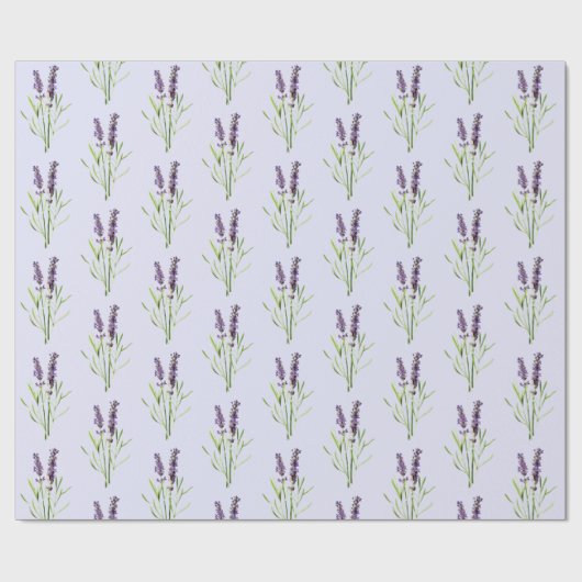  lavenderpatroon- in lavender cadeaupapier (Vlak)