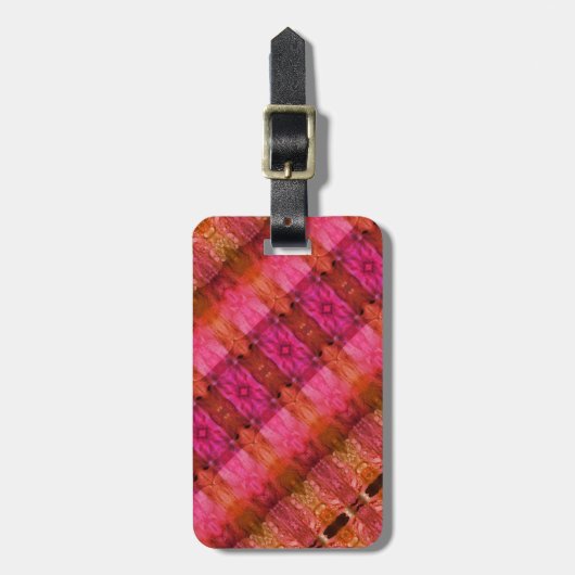 Lavenders 1974 Ikat 13 Bagagelabel (Voorkant verticaal)